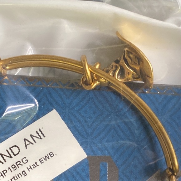 Alex and Ani Harry Potter Hogwarts Sorting Hat Adjustable Gold Tone Bangle 🧙♀️ - Picture 4 of 10